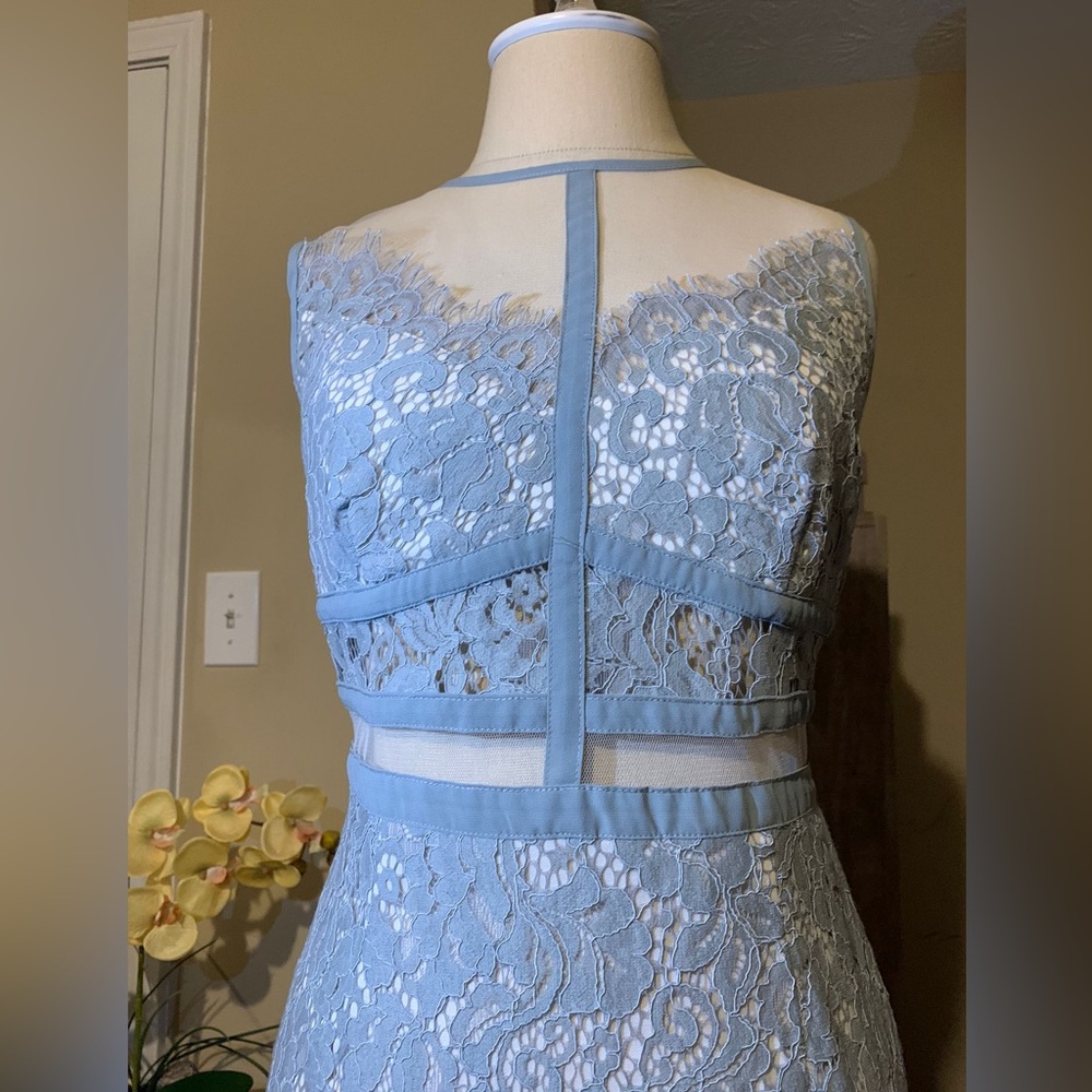 Dress gray blue